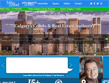 Tablet Screenshot of calgarymike.com